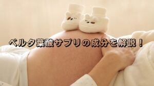 ベルタ葉酸サプリの成分を解説！